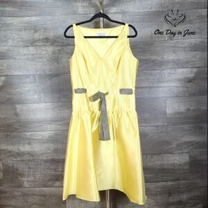 Chetta B A Line Silk Dress Size 12